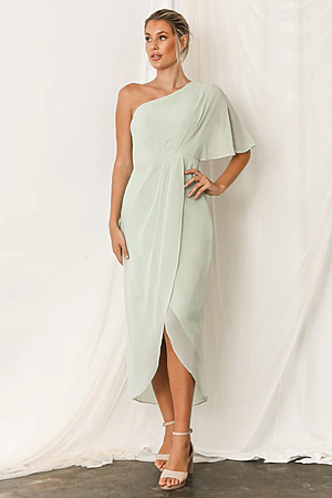 Tessa Bridesmaid Dress by Talia Sarah in Sage Green