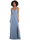 Ashleigh Cloudy Blue Bridesmaids Dress by Dessy