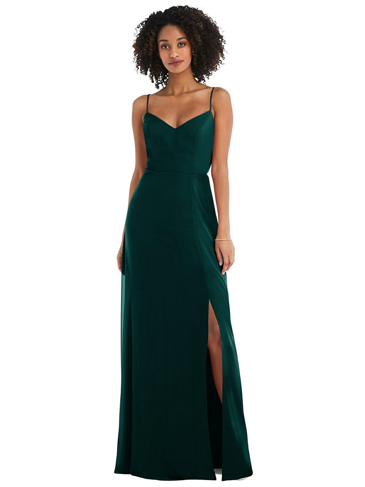 Ashleigh Evergreen Bridesmaid Dress by ...