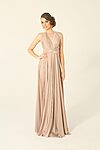 Infinity Wrap Bridesmaid Dress By Tania Olsen - Pearl Blush
