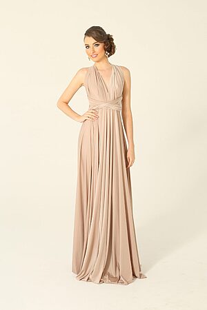 Infinity Wrap Bridesmaid Dress By Tania Olsen - Pearl Blush