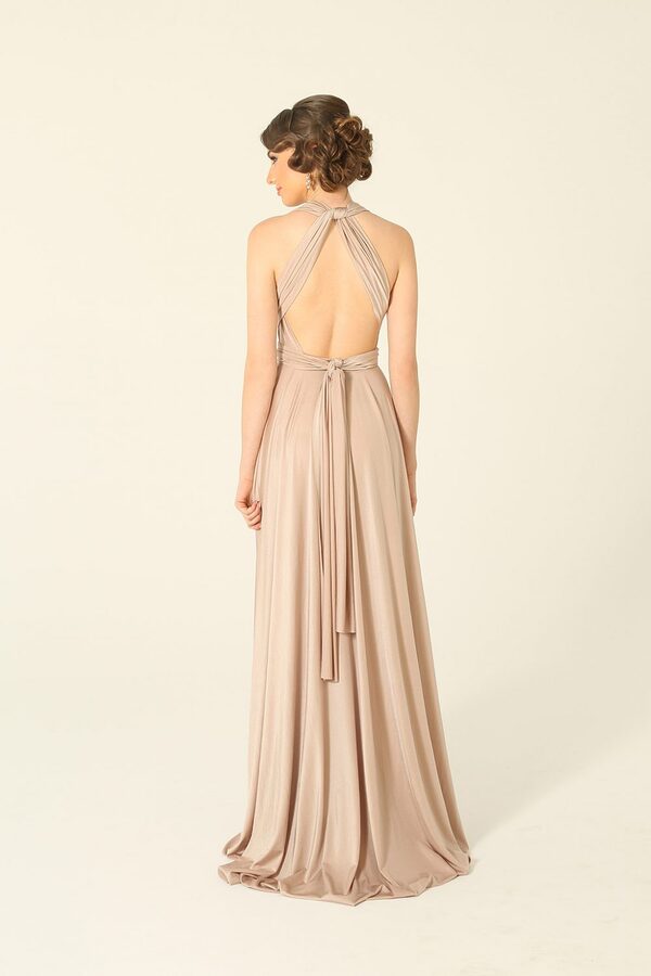 Infinity Wrap Bridesmaid Dress By Tania Olsen - Pearl Blush Infinity Wrap Bridesmaid Dress By Tania Olsen - Pearl Blush