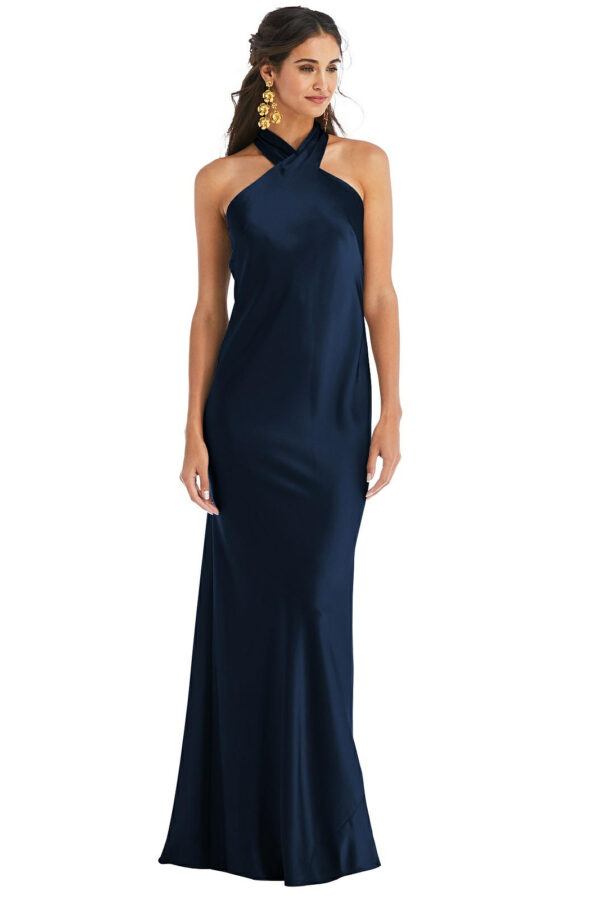 Imogen Midnight Blue Bridesmaids Dress by Dessy