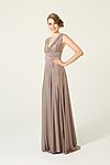 Infinity Wrap Bridesmaid Dress By Tania Olsen - Mocha