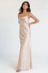 Dahlia Bridesmaid Dress Prosecco Velvet