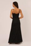 Gatsby Beaded Black Bridesmaid Dress By Adrianna Papell