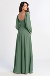 Jenny Yoo Althea Bridesmaids Dress in Eucalyptus