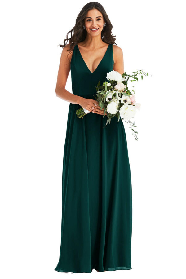 Brianna Evergreen Bridesmaid Dress by Dessy