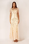 Amelia Champagne Gold Bridesmaid Dress by Dressology - AmeliaBridesmaidDressChampagneGoldTulle2