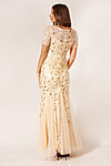 Amelia Champagne Gold Bridesmaid Dress by Dressology - AmeliaBridesmaidDressChampagneGoldTulle4
