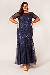 Amelia Navy Bridesmaid Dress by Dressology