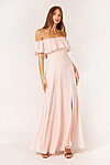 Ivy Bridesmaid Dress Pink Blush Chiffon Bridesmaids Only Australia Cheap