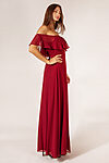 Ivy Burgundy Bridesmaid Dress by Dressology - IvyBridesmaidDressBurgundyRedChiffon3