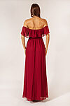 Ivy Bridesmaid Dress Burgundy Red Chiffon Bridesmaids Only Australia Cheap