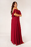 Ivy Bridesmaid Dress Burgundy Red Chiffon Bridesmaids Only Australia Cheap