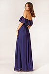 Ivy Navy Bridesmaid Dress by Dressology - IvyBridesmaidDressNavyBlueChiffon4