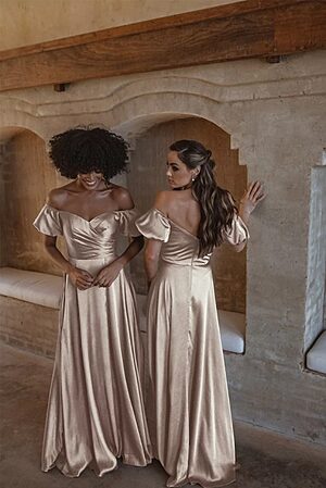 Lagos Bridesmaid Dress by Tania Olsen - Champagne