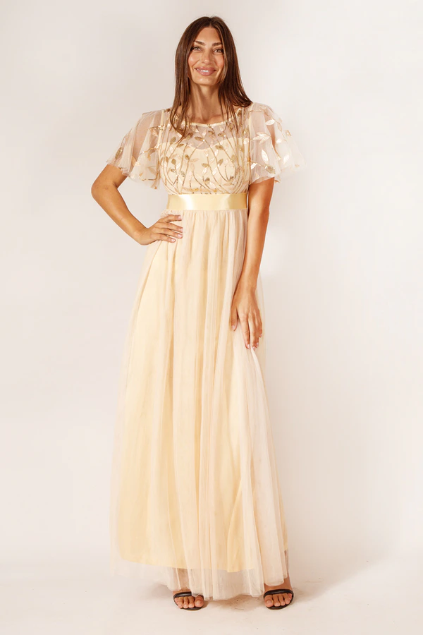 Dressology Olivia Bridesmaid Dress - Champagne Gold | Bridesmaids Only
