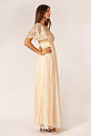 Olivia Champagne Gold Bridesmaid Dress by Dressology