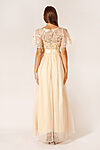 Olivia Champagne Gold Bridesmaid Dress by Dressology - OliviaBridesmaidDressChampagneALineSequin4
