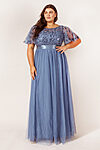 Olivia Dusty Blue Bridesmaid Dress by Dressology