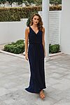 Novara Bridesmaid Dress by Tania Olsen - Navy Blue