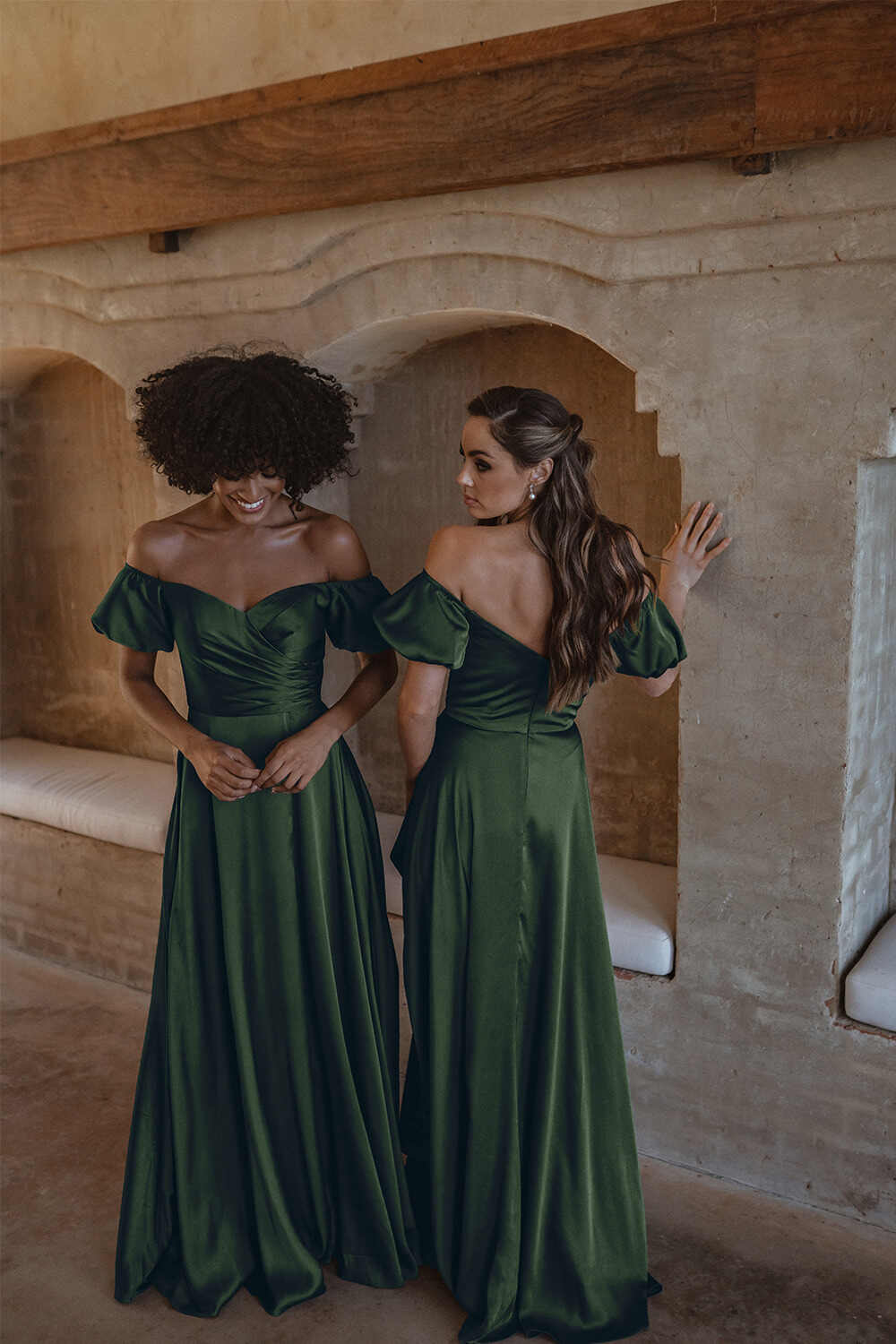 Dark Green Bridesmaid Dresses - Forest, Emerald Green丨Azazie