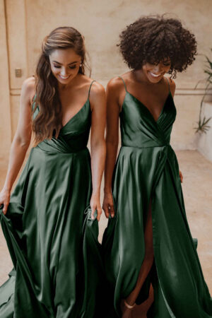 Suva Bridesmaid Dress by Tania Olsen - Emerald Green