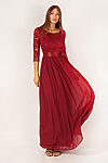 Burgundy Red Bridesmaid Dress