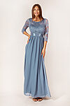 Zoey Dusty Blue Bridesmaid Dress by Dressology - ZoeyLongSleeveBridesmaidDressDustyBlue2