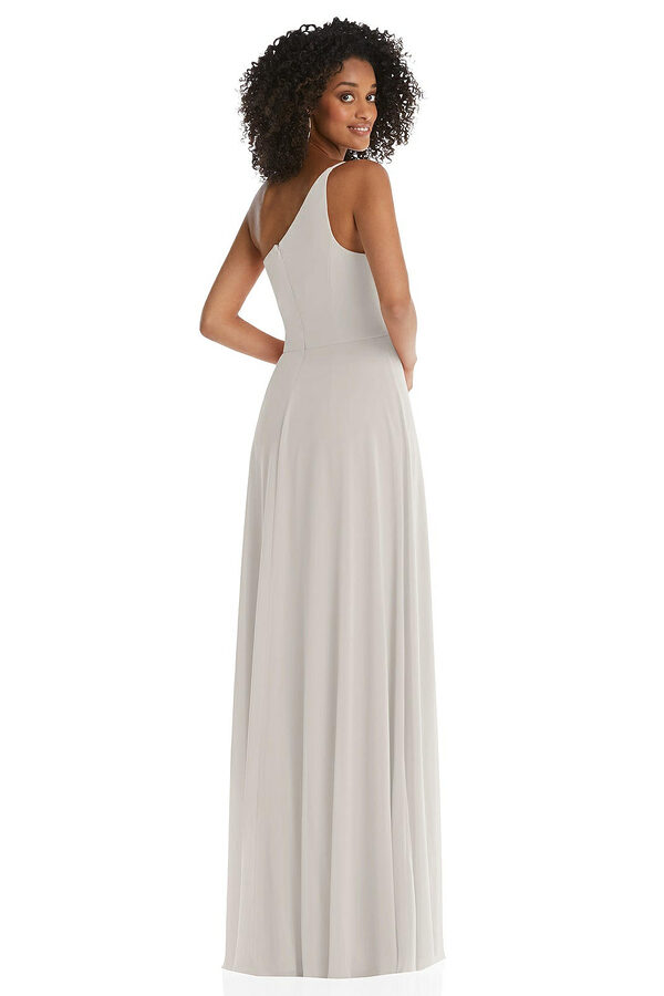 Penny Oyster Grey Bridesmaid Dress by Dessy Penny Oyster Grey Bridesmaid Dress by Dessy