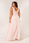 Lana Bridesmaids Dress Pink Australian Curvy Plus Size