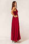 Lana Bridesmaid Dress Burgundy Red Australian Curvy Plus Size