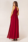 Lana Bridesmaid Dress Burgundy Red Australian Curvy Plus Size