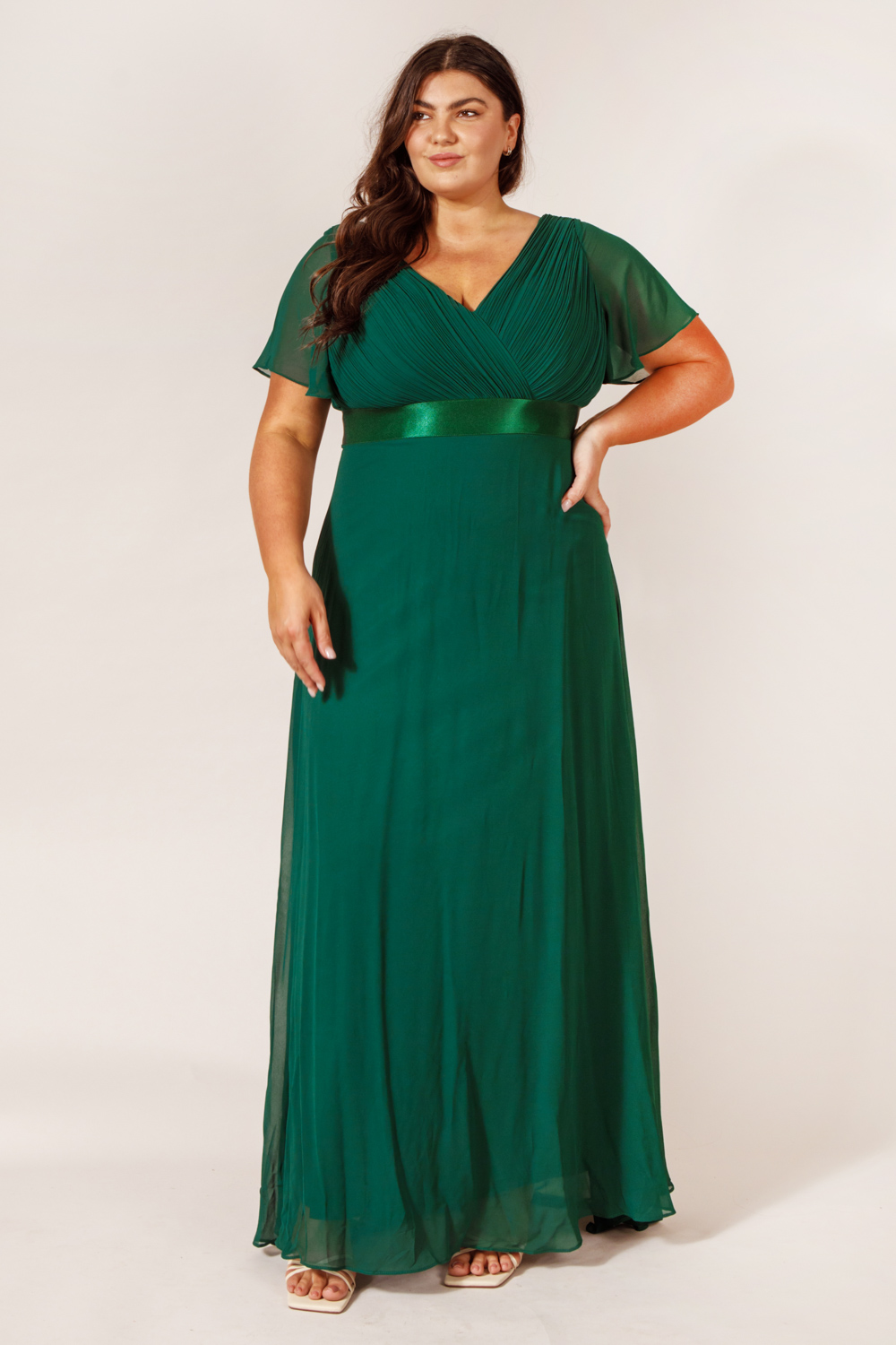 Savannah Emerald Green Bridesmaid Dresses by Dressology