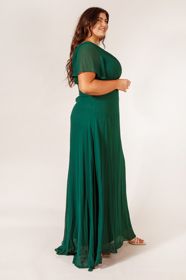Lenifalshes_Bridesmaids_Only-2813 Savannah Emerald Green Bridesmaid Dresses by Dressology - Lenifalshes Bridesmaids Only 2813