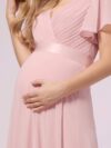 Blush Pink Cheap Bridesmaid Dresses Australia Maternity
