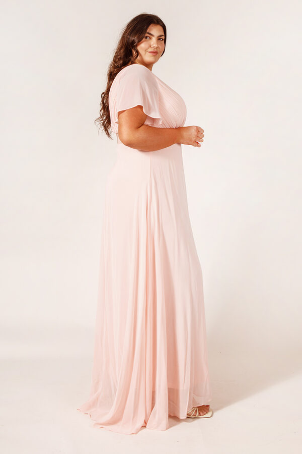 SavannahBlushPinkBridesmaidDressesAustraliaPlusSize3 Blush Pink Cheap Bridesmaid Dresses Australia Plus Size