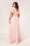 Blush Pink Cheap Bridesmaid Dresses Australia Plus Size