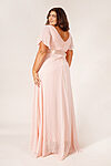 Blush Pink Cheap Bridesmaid Dresses Australia Plus Size