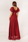 Burgundy Red Cheap Bridesmaid Dresses Australia