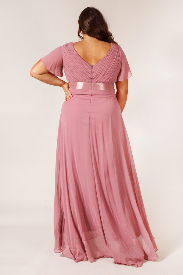 SavannahDustyPinkBridesmaidDressesAustraliaPlusSize4 Pink Bridesmaid Dress