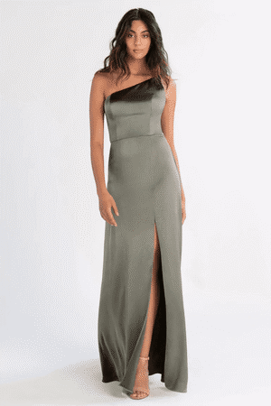 Jensen Bridesmaid Dress by Jenny Yoo - Moss Green