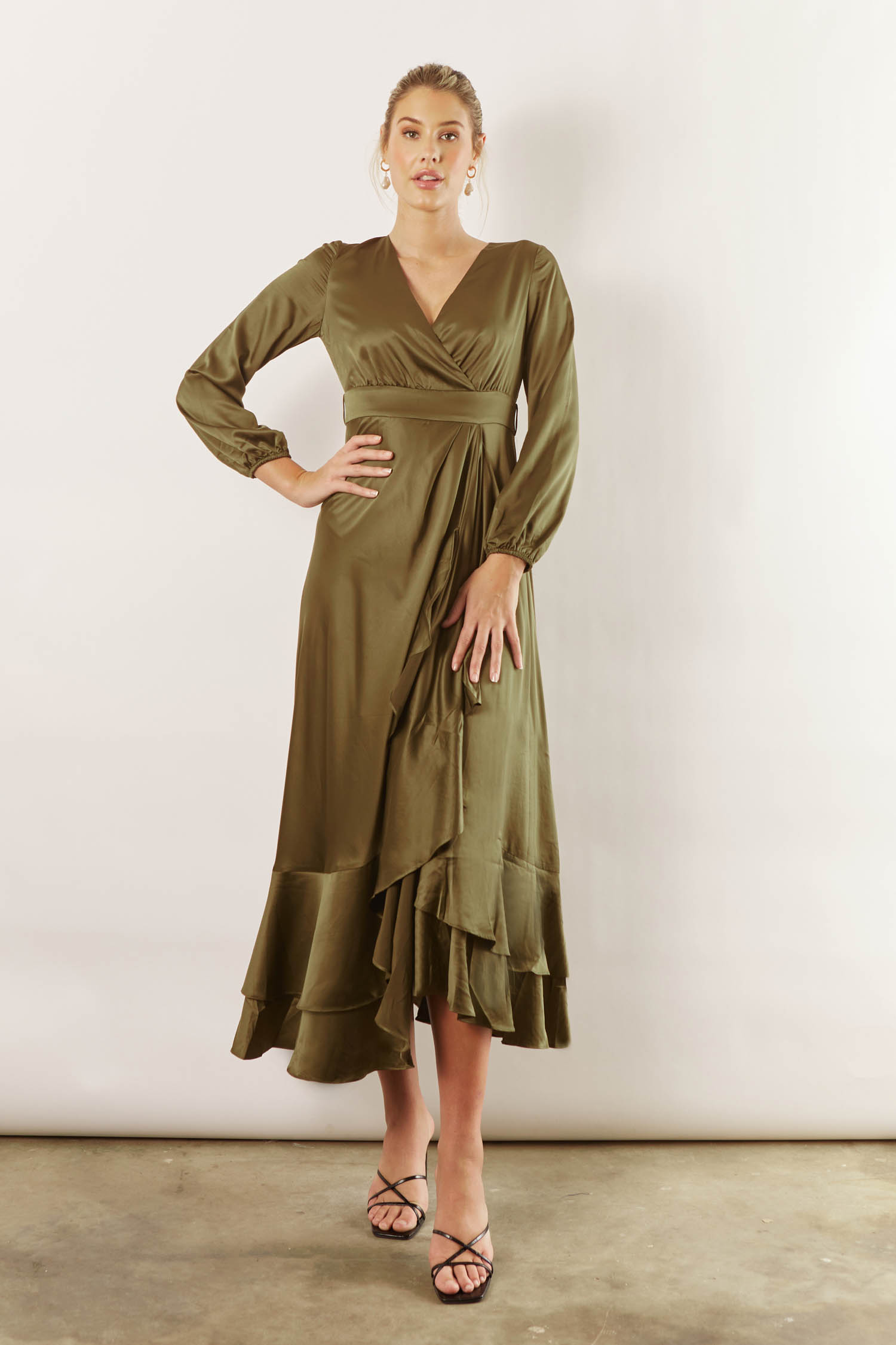 Long Sleeve Bridesmaid Dress 