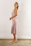 Harlow Cowl Satin Bridesmaid Dress by Talia Sarah in Quartz Blush Pink Australian Under 300