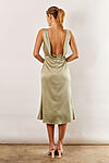 Harlow Cowl Satin Bridesmaid Dress by Talia Sarah in Light Sage Green Australian Under 300