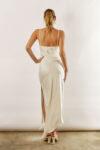 Kaia Satin Cowl Bridesmaid Dress Ivory Australia Under 200