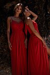 Ebonie Bridesmaid Dress by Tania Olsen - Burnt Orange