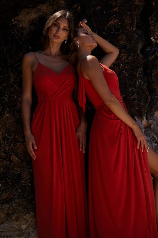 Ebonie Bridesmaid Dress by Tania Olsen - Burnt Orange Ebonie Bridesmaid Dress by Tania Olsen - Burnt Orange