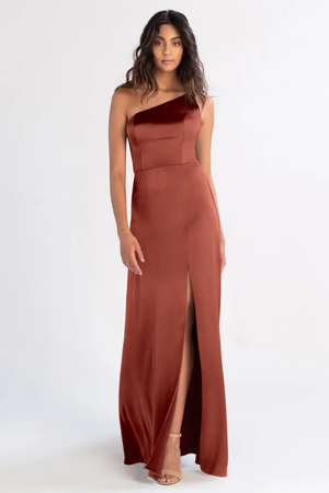 Jensen Bridesmaid Dress by Jenny Yoo - Rust